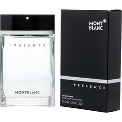 MONT BLANC PRESENCE by Mont Blanc (MEN) - EDT SPRAY 2.5 OZ