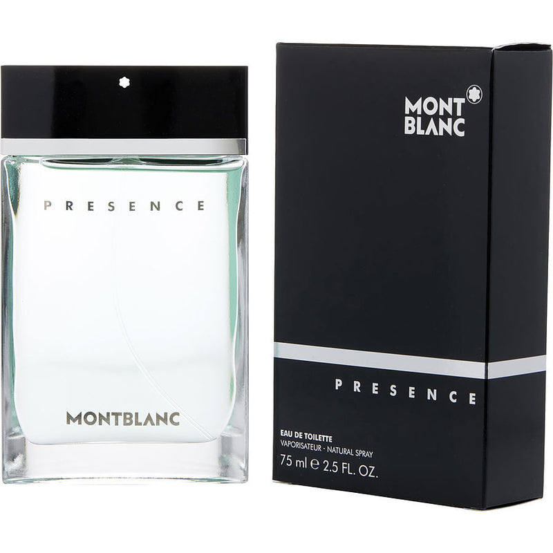 MONT BLANC PRESENCE by Mont Blanc (MEN) - EDT SPRAY 2.5 OZ