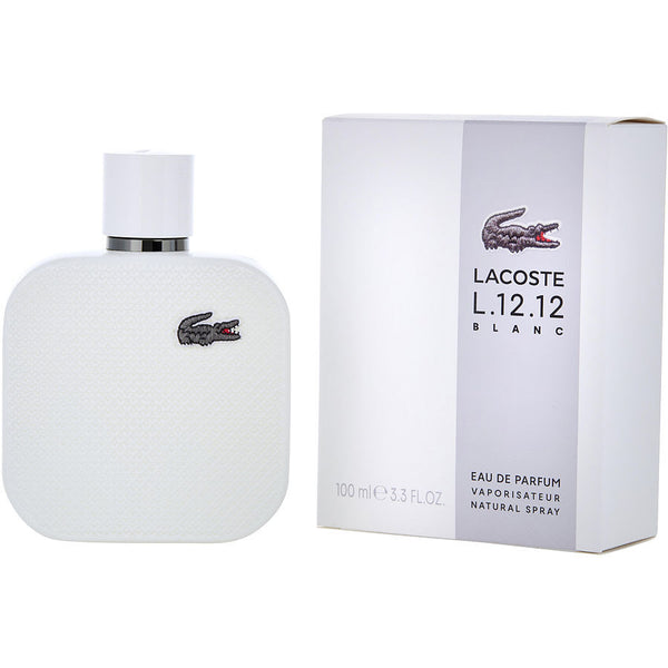 LACOSTE L.12.12 BLANC by Lacoste (MEN) - EAU DE PARFUM SPRAY 3.3 OZ