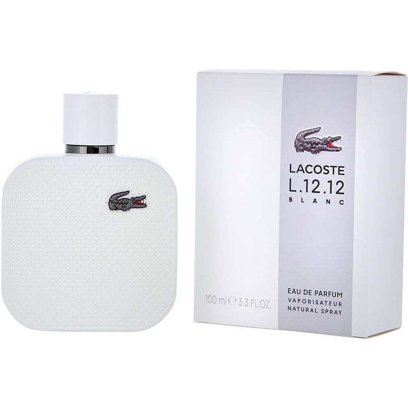 LACOSTE L.12.12 BLANC by Lacoste (MEN) - EAU DE PARFUM SPRAY 3.3 OZ