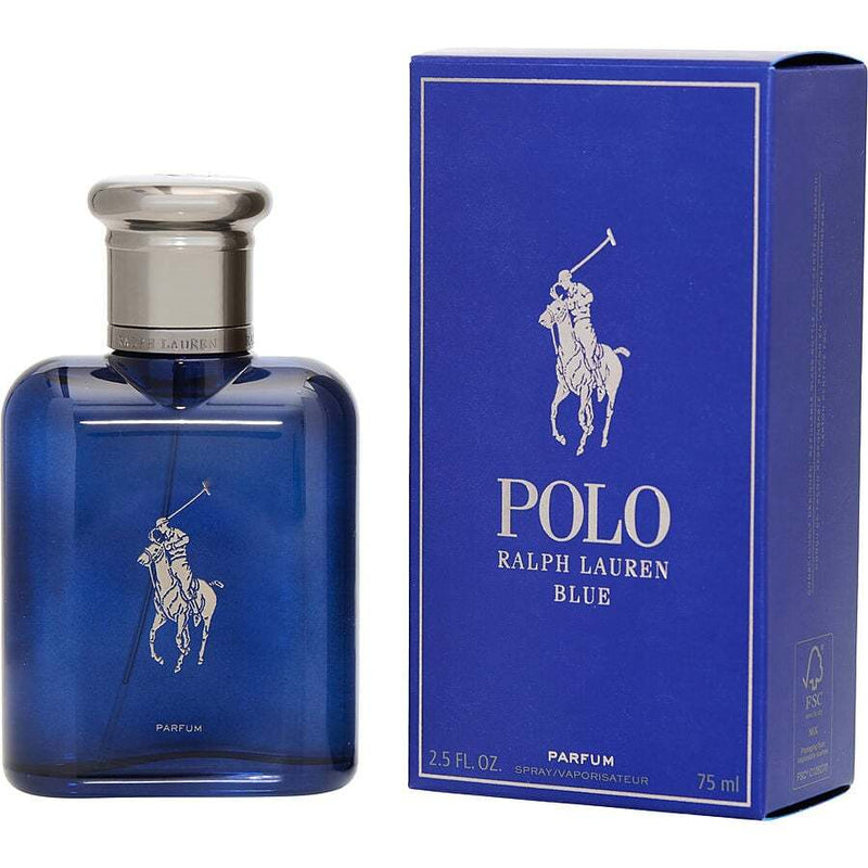 POLO BLUE by Ralph Lauren (MEN) - PARFUM REFILLABLE SPRAY 2.5 OZ